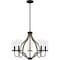 Quoizel Cornelia Chandelier 5 Lights Matte Black CNE5026MBK - alternate 1